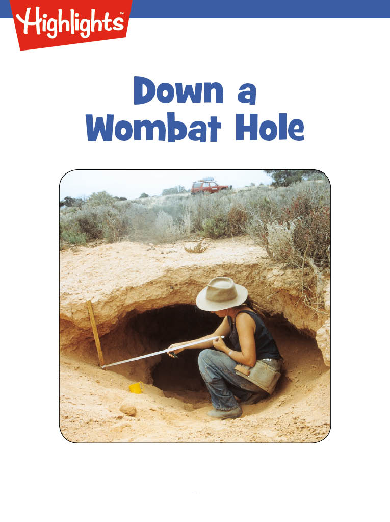 Down a Wombat Hole