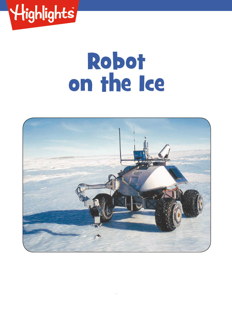 氷上のロボット
