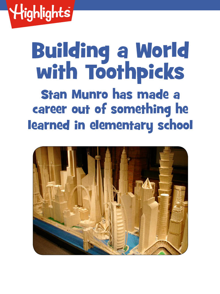 Building a World with Toothpicks
