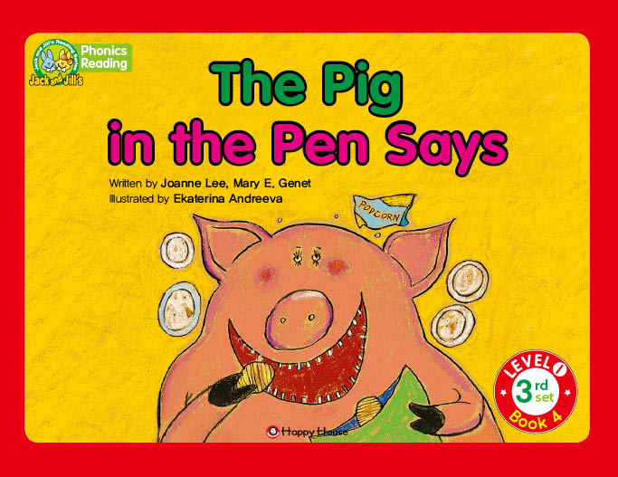 Level 1 Set3 Book4
pigの[p]の発音を学ぼう！