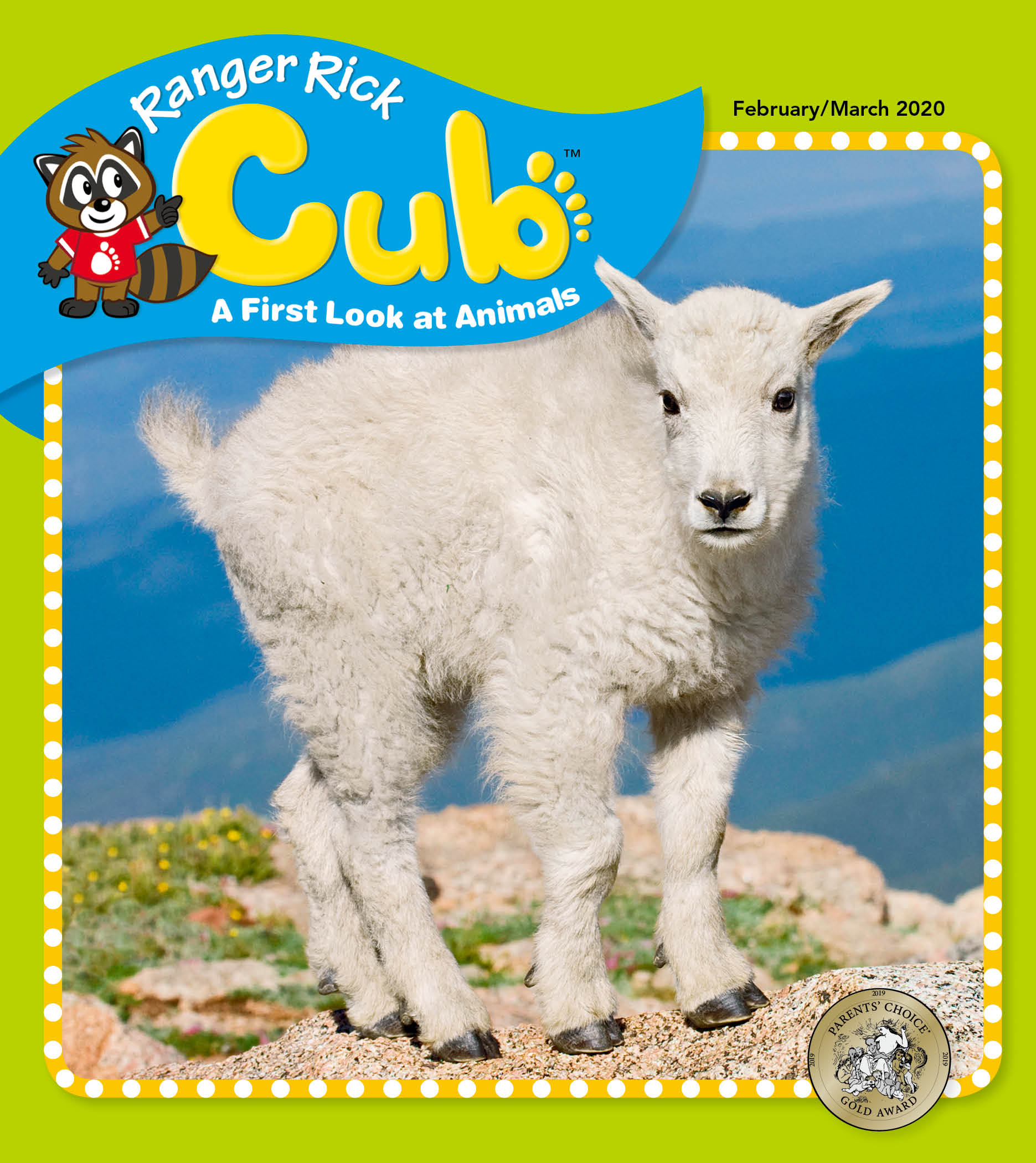 Ranger Rick Cub - Mountain Goat