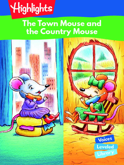 The Town Mouse and the Country Mouse/町のネズミと田舎のネズミ