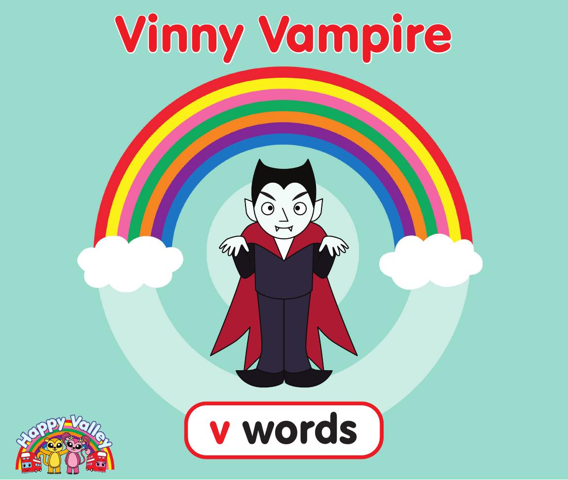 Vinny Vampire v Words:Vからはじまることば