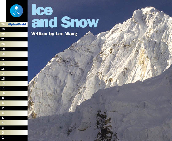 Level 5 Book 3 Ice and Snow / こおりと雪のさまざまなかたち