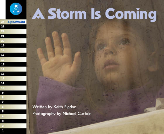 Level 9 Book 4 A Storm is Coming / 嵐が近づいてくるときの空の様子