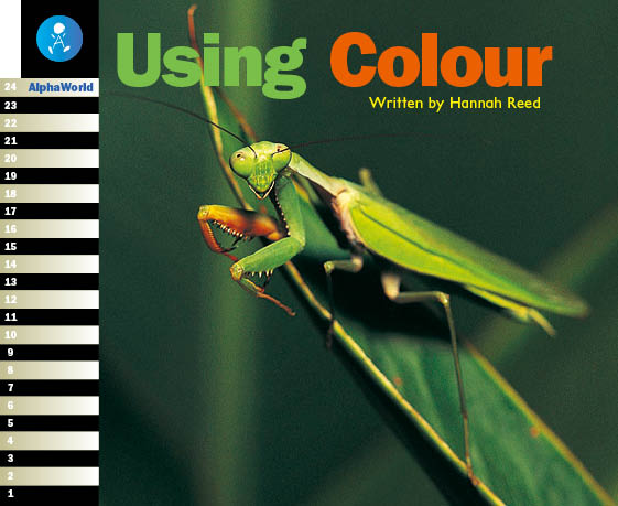 Level 10 Book 2 Using Colour / 色を使って自然界を生き抜く生き物
