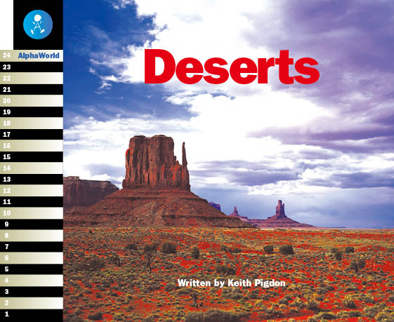 Level 11 Book 3 Deserts / いろいろな砂漠の種類