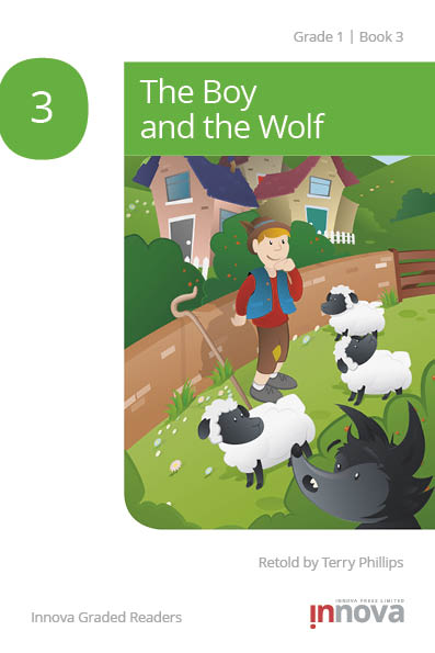 Grade 1 Book 3: 羊飼いの少年とオオカミ