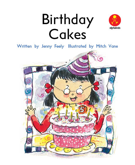 Level4 Book 1 Birthday Cakes/ろうそくは何本？